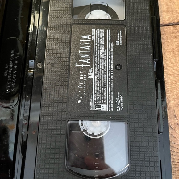 Walt Disney’s Masterpiece Fantasia (VHS, 1991) Rare Black Diamond Edition 1132. - Picture 3 of 13
